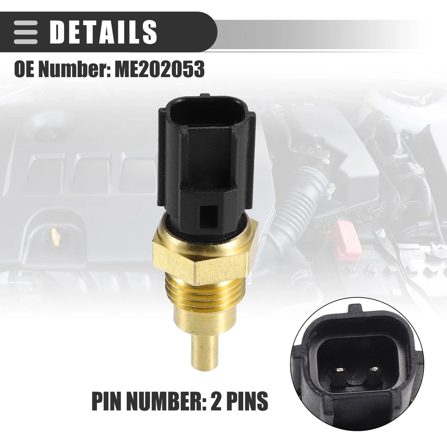 Engine Coolant Temperature Sensor for MITSUBISHI Challenger (2009-2015)