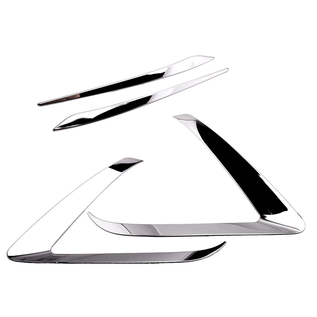 4pcs Front Headlight Eyebrow Covers for Cadillac XTS (2013-2017)
