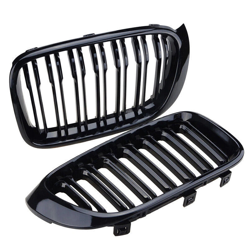 Gloss Black Front Kidney Grille for BMW X3 F25, X4 F26 (2014-2017)