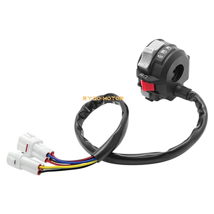 Left Handlebar Switch Run Start Stop for Yamaha Raptor YFM125R/YFM250R