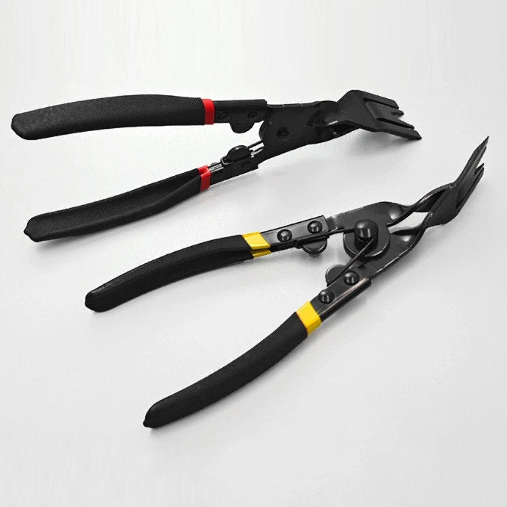 Panel Clip Pliers for Car – Carbon Steel, Fits Round & Square Clips