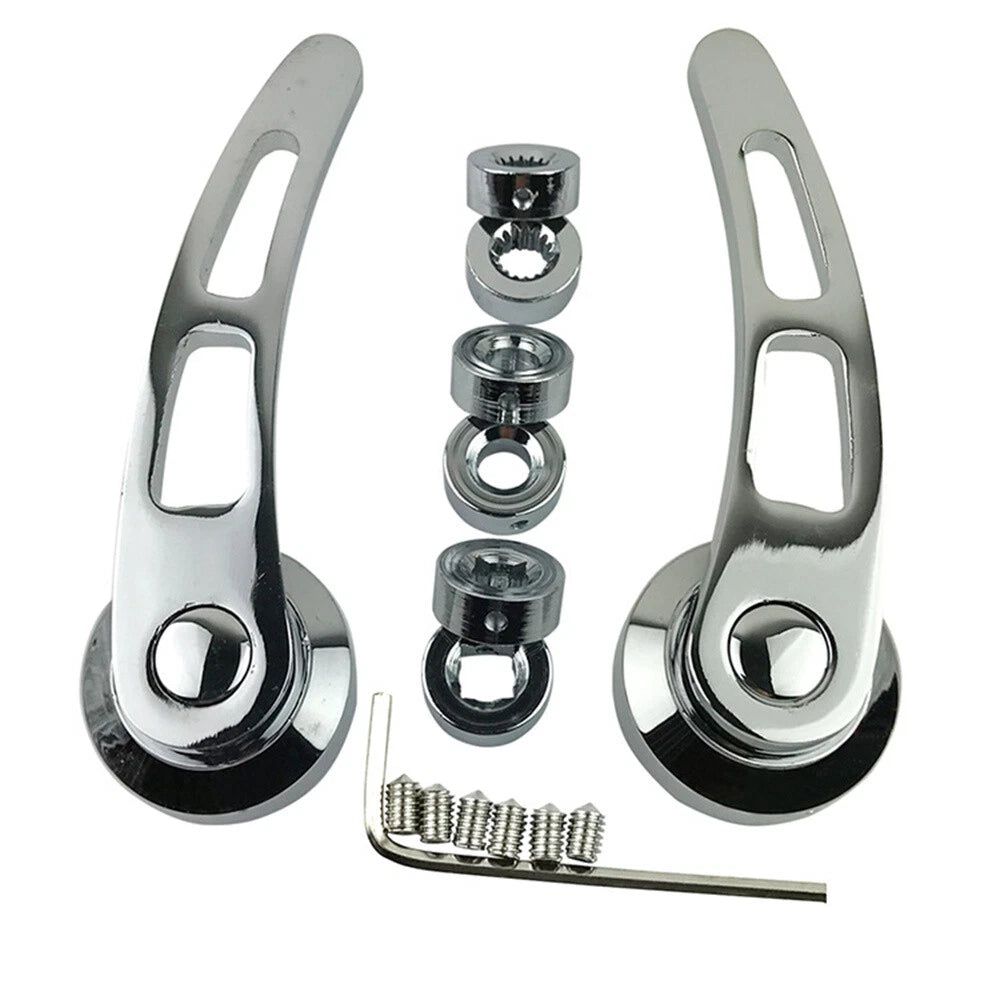 Chrome Billet Aluminum 4-1/4" Door Handle Kit for Chevy Ford Chrysler Cadillac
