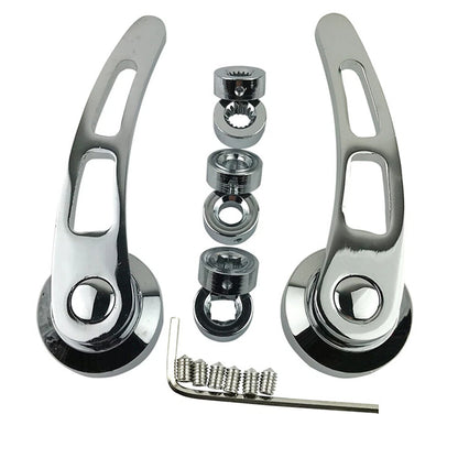 Chrome Billet Aluminum 4-1/4" Door Handle Kit for Chevy Ford Chrysler Cadillac