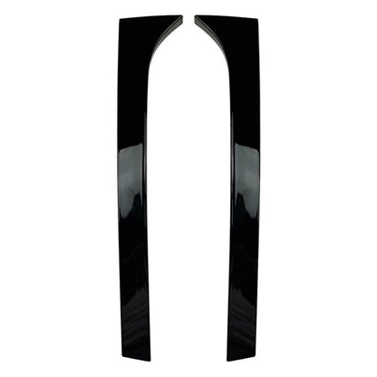Rear Black Window Spoiler Trim Covers for Skoda Superb (2008-2015)