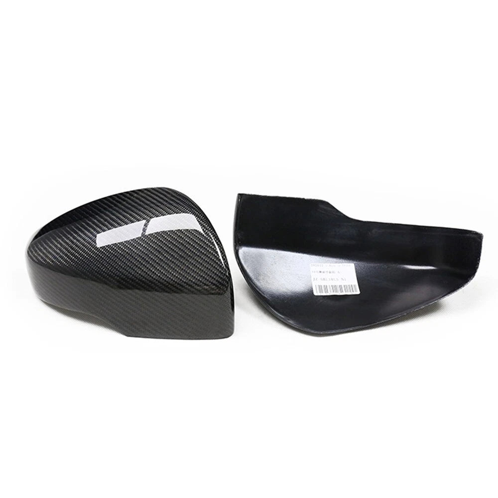 Rear Mirror Cover Cap for 2017-20 Subaru Impreza XV Legacy Outback Carbon Fiber