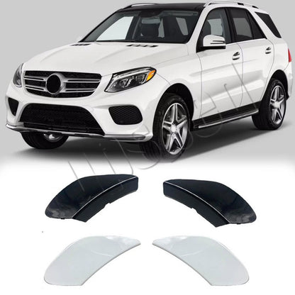 Front Bumper Tow Hook Hole Eye Cover Cap for Benz GLE W166 X166 AMG (2016–2019)