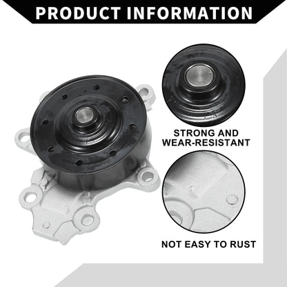 Water Pump for Toyota Corolla, C-HR 2014-2022, 2 x No.1610039565