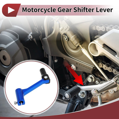 Folding Gear Shifter Lever for Bosuer Cheetah Blue/Black Head
