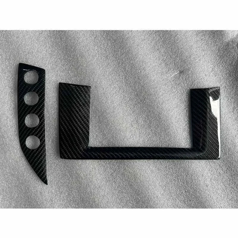 Carbon Fiber Dashboard Media Screen Cover Trim for Maserati GranTurismo 08-2017