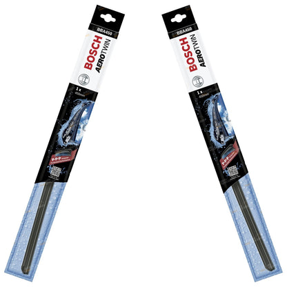 Front Pair Aerotwin Wiper Blades for Nissan Pulsar N12 (1981-1987)