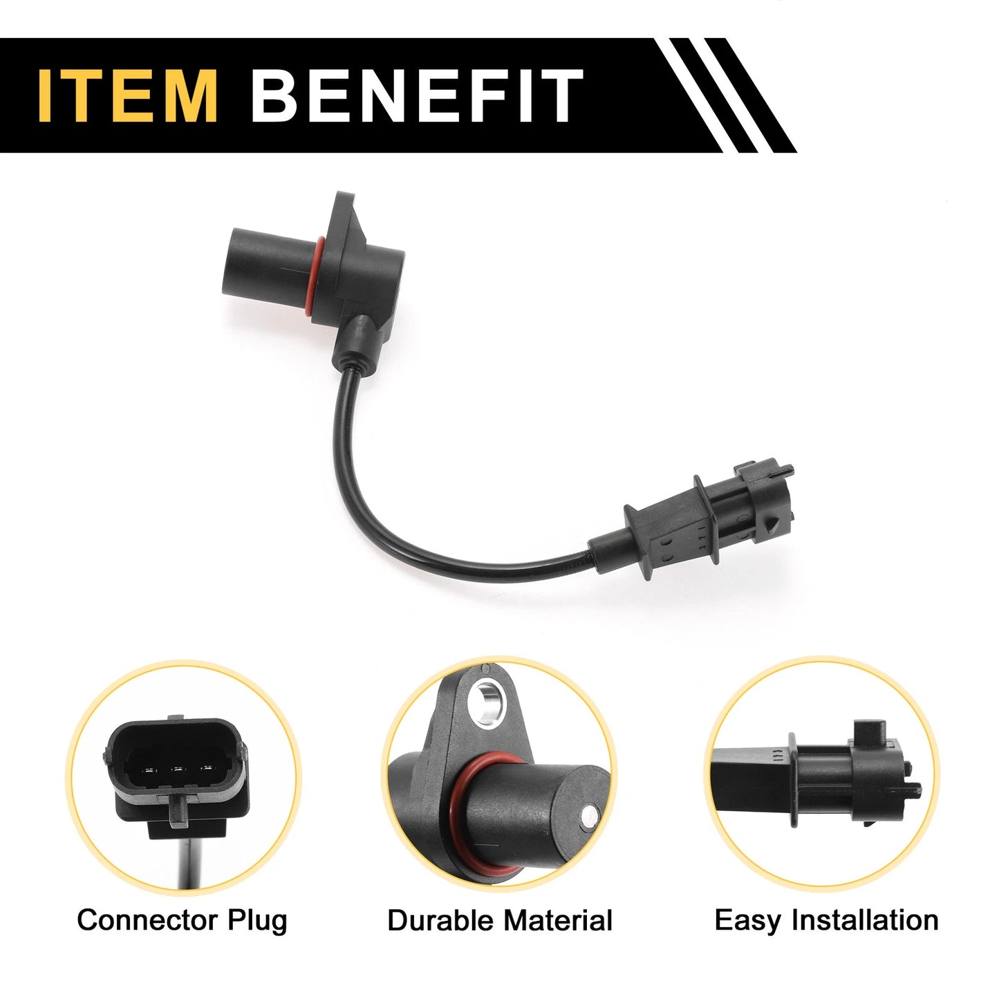 Crankshaft Position Sensor for KIA K2500 2.5 CRDi (2010)