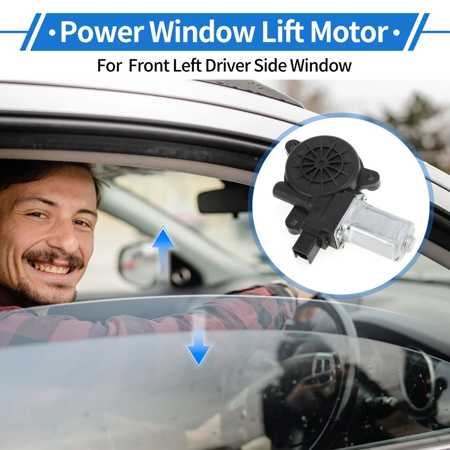 Power Window Regulator Lift Motor for Mazda 3 (2014-2018)