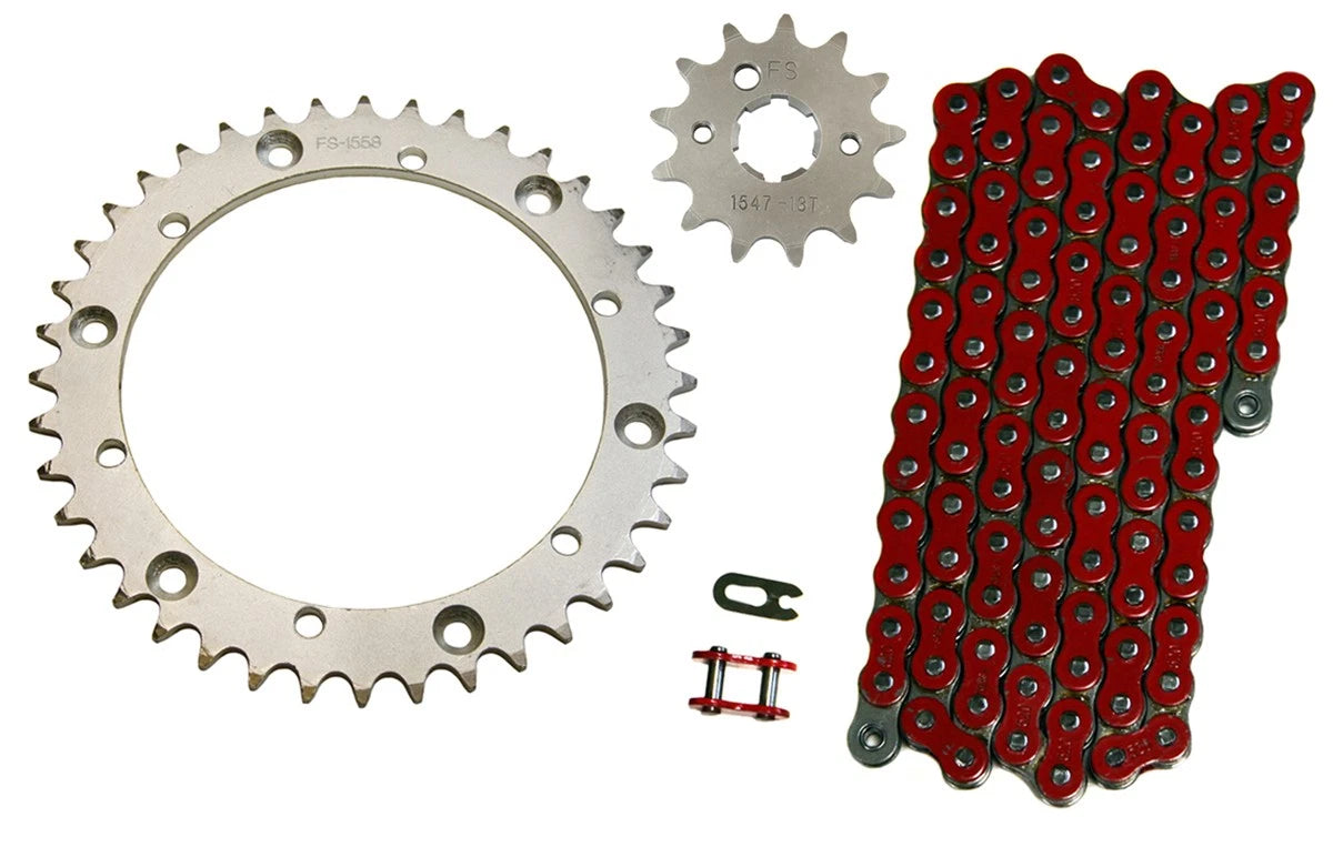 2 x 520x98 Drive Chain & 13/40 Sprockets for Yamaha Warrior 350 (1989–2004)