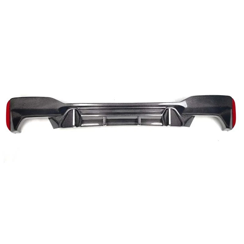 Real Carbon Fiber Rear Bumper Diffuser Lip for BMW 5 Series G30 M Sport 2017-23
