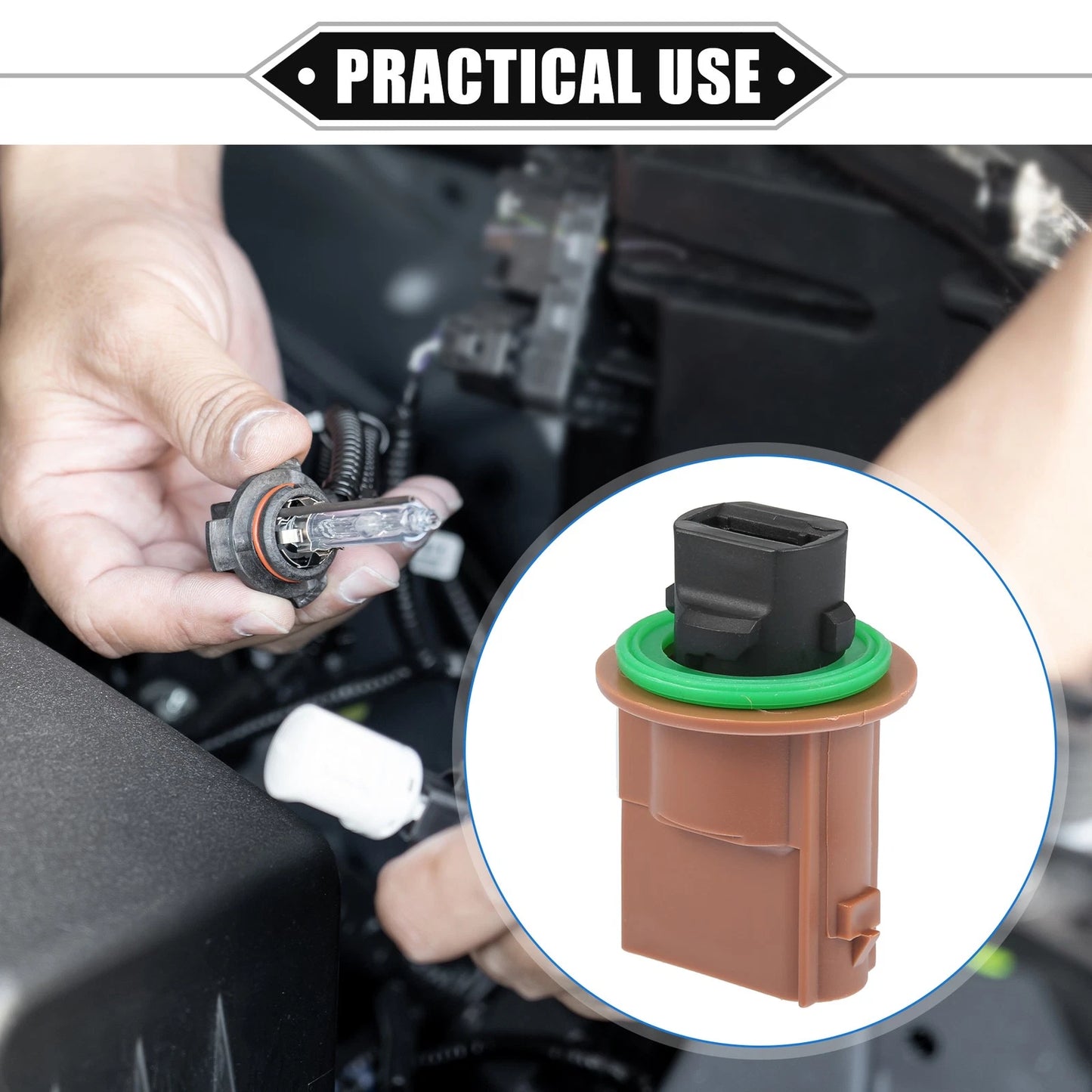 Fog Light Socket for Lincoln MKZ, Ford F-150 (2010-2012, 2015-2017)