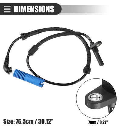ABS Wheel Speed Sensor for BMW X5 2004-2006 ( Plastic Black)