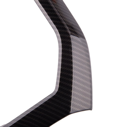 Carbon Fiber Rear Cup Holder Panel Cover for Dodge Ram 1500 (2019-2022)