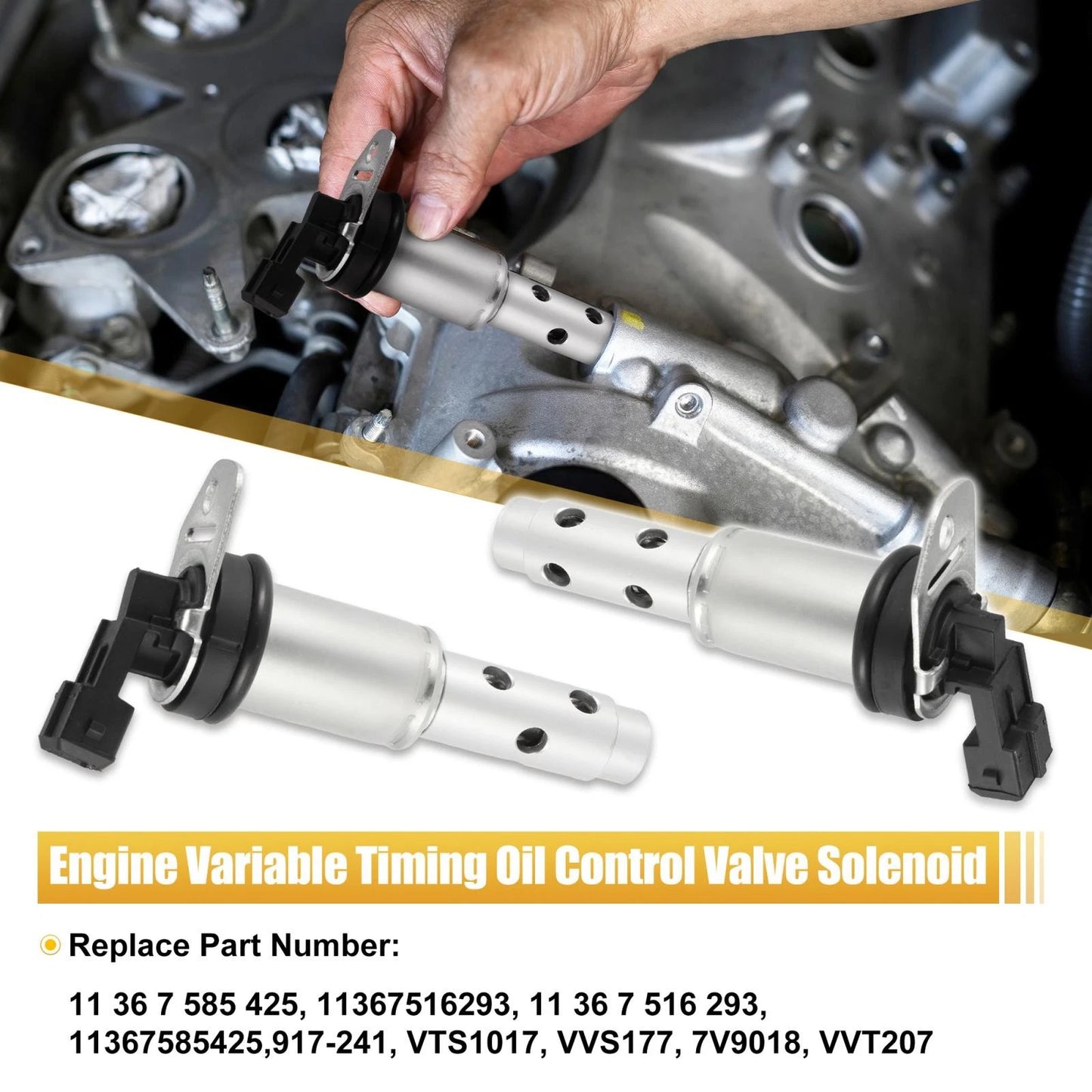 Engine Variable Valve Timing Control Solenoid for BMW Z4 3.0L