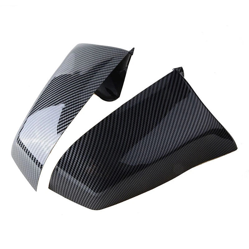 Rearview Mirror Cover Carbon Fiber Look for BMW 5-Series F10 E60 E61 (2008-2013)