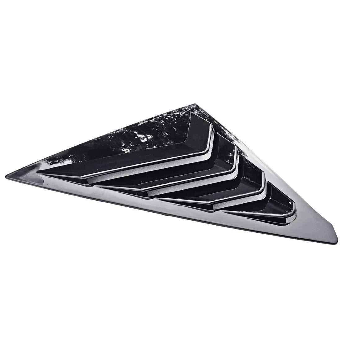 2 x Rear Side Window Louvers for Honda Civic Hatchback (2022-2023)