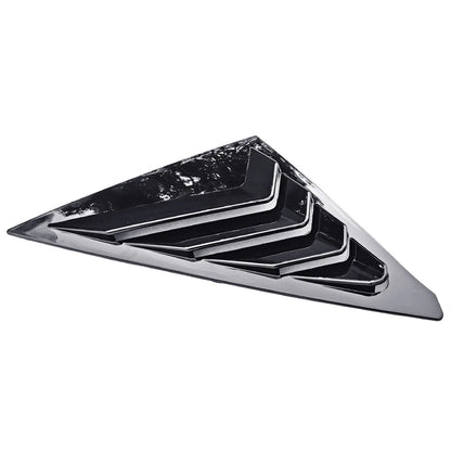2 x Rear Side Window Louvers for Honda Civic Hatchback (2022-2023)