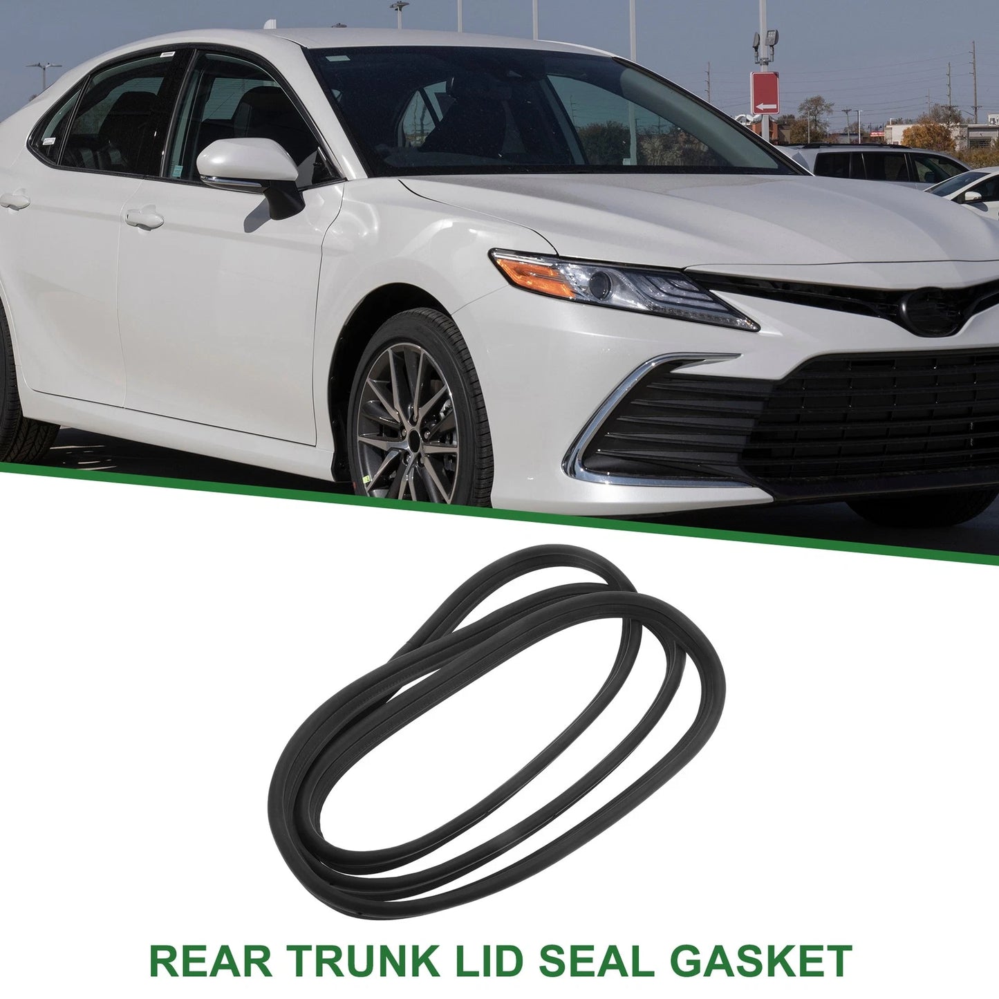 1pc Rear Trunk Weatherstrip Seal Strip for Toyota Camry (2002–2006)