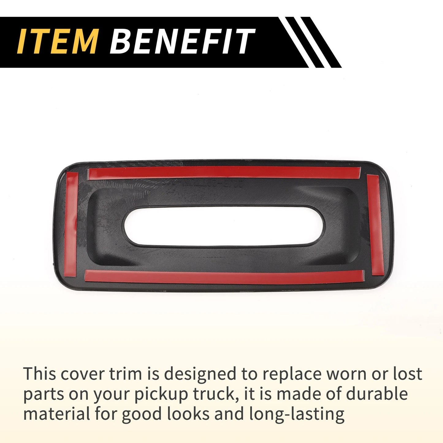 Carbon Fiber Rear Roof Reading Light Cover for Toyota Tundra (2022-2024)