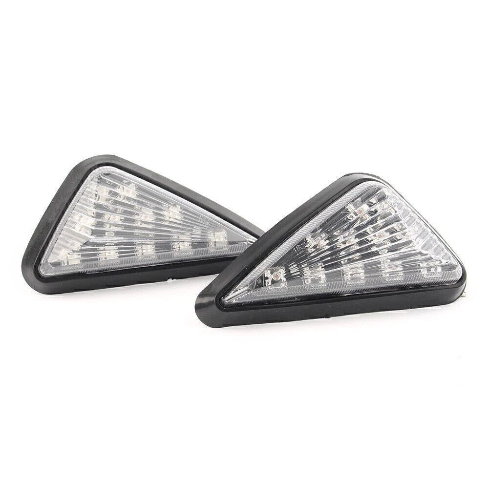 Clear LED Amber Turn Signal Lights for Honda CBR600 F4i CBR600RR 929RR