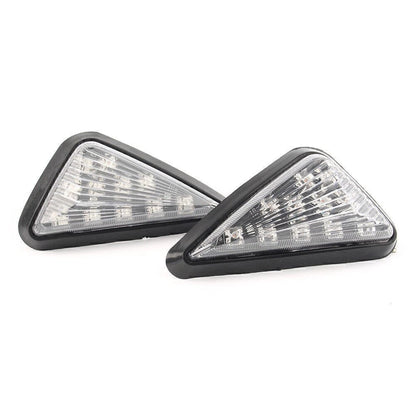 Clear LED Amber Turn Signal Lights for Honda CBR600 F4i CBR600RR 929RR