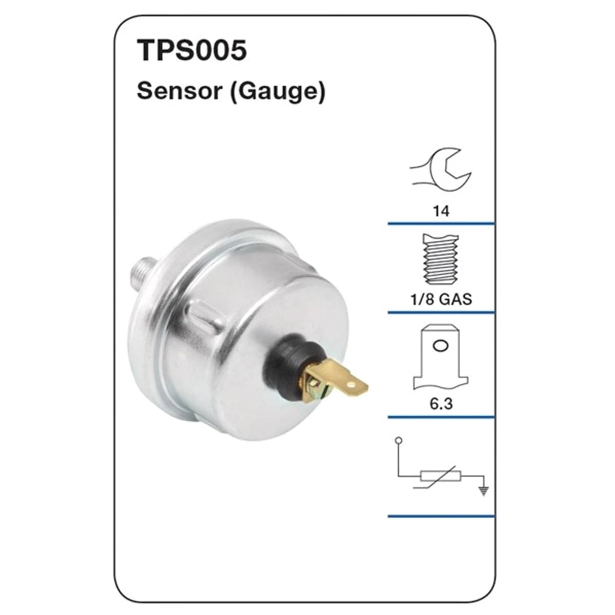 Oil Pressure Gauge Sender for Mitsubishi Triton (1986-1996)