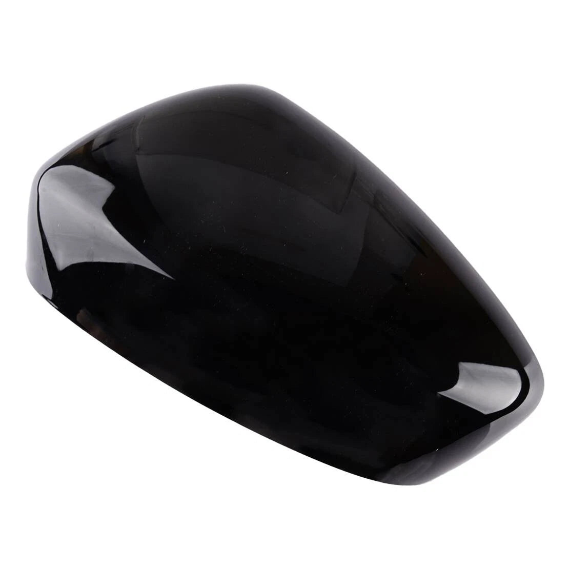 Black Rearview Mirror Cover Left Side for Mazda CX-5 2013-2014