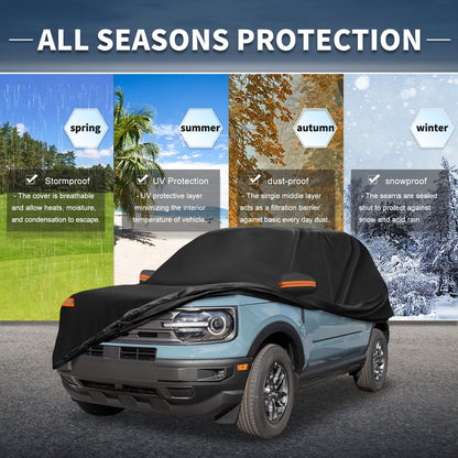 Waterproof 210D-PU Car Cover for Ford Bronco (2021-2023)