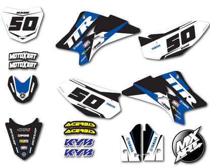 Custom Graphics Full Kit for Yamaha TTR 50 (2006-2023) - Strength Style Decals