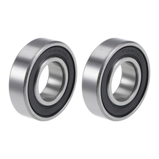 2 x Deep Groove Ball Bearing 15x32x9mm Double Sealed Chrome Steel for Bearings