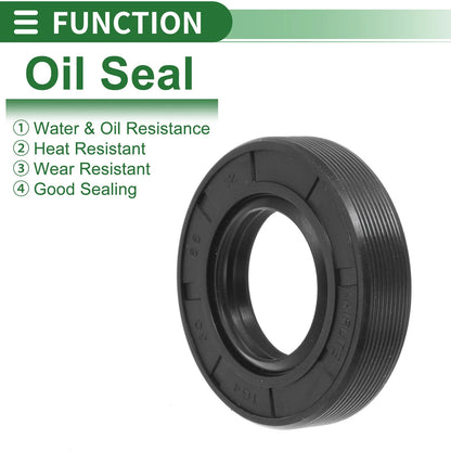 Oil Seal 30x55x12mm Lip Seal Ring for TG4 NBR Rubber 5 Pcs