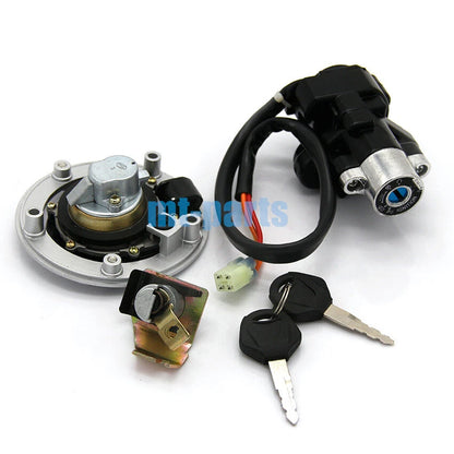 Ignition Key Switch Lock & Fuel Cap for Suzuki GSX-R 1000 (2003-2004)