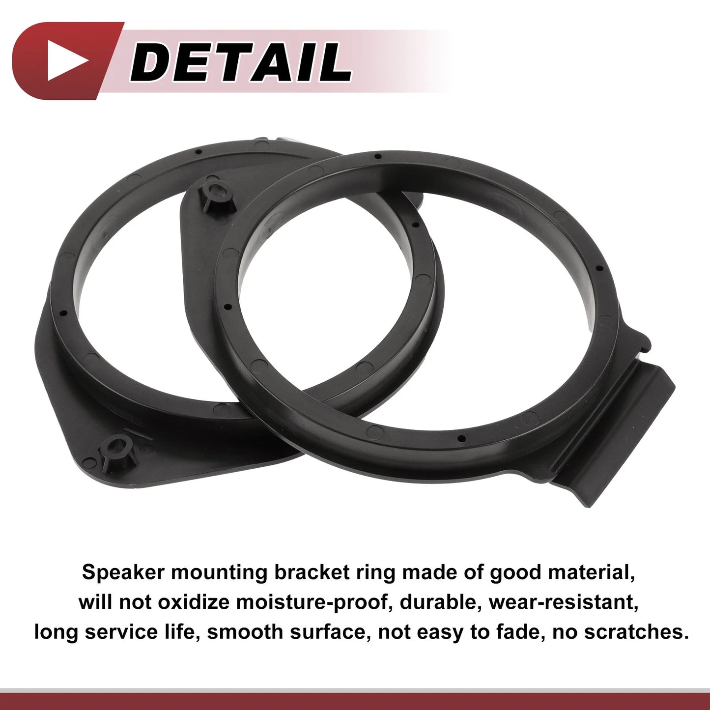 Speaker Spacer Ring Adaptor 6.5" ABS  for Chevrolet Avalanche (2007-2020)