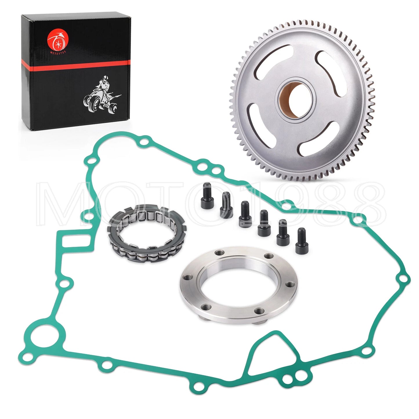 Starter Clutch Idler Gear Gasket for Kawasaki Prairie 700 KVF700 (2004–2006)