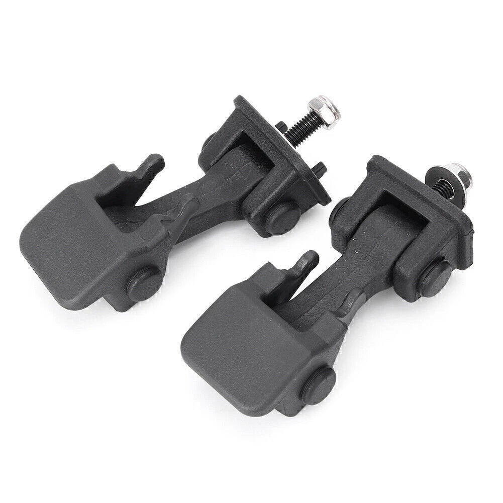 Hood Lock Latches for 1997-2006 Jeep Wrangler TJ (2 x Brackets)
