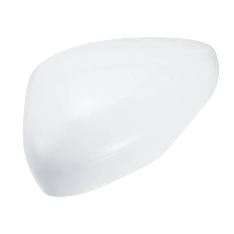 Left Side Rearview Mirror Cover for 2011-2017 Ford Fiesta MK7 - White