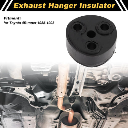 Muffler Exhaust Hanger Black 1 Pc for Toyota 4Runner (1985–1993)