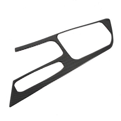 Carbon Fiber Central Console Gear Shift Panel Cover for Corvette C8 (2020-2024)
