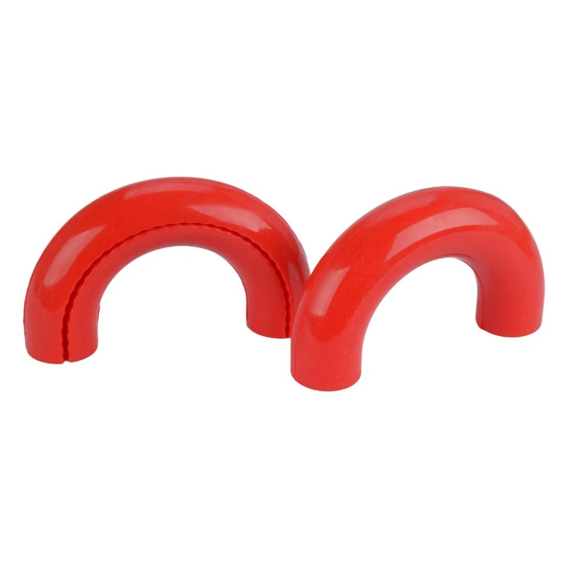 Red D-Ring Front Tow Hook Covers for Ford F150, Lincoln Navigator
