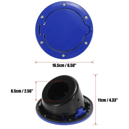 Gas Filler Fuel Tank Cap for Jeep Wrangler JK Unlimited (2007-2018)