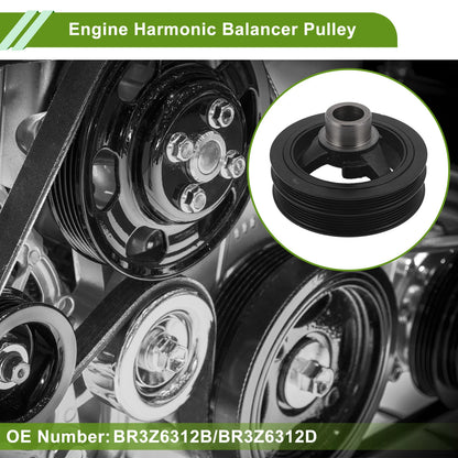Harmonic Balancer Crankshaft Pulley for Ford F-150 (2011-2020)