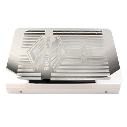 Chrome Steel Radiator Guard Cover for Suzuki Boulevard C109R (2008-2016)