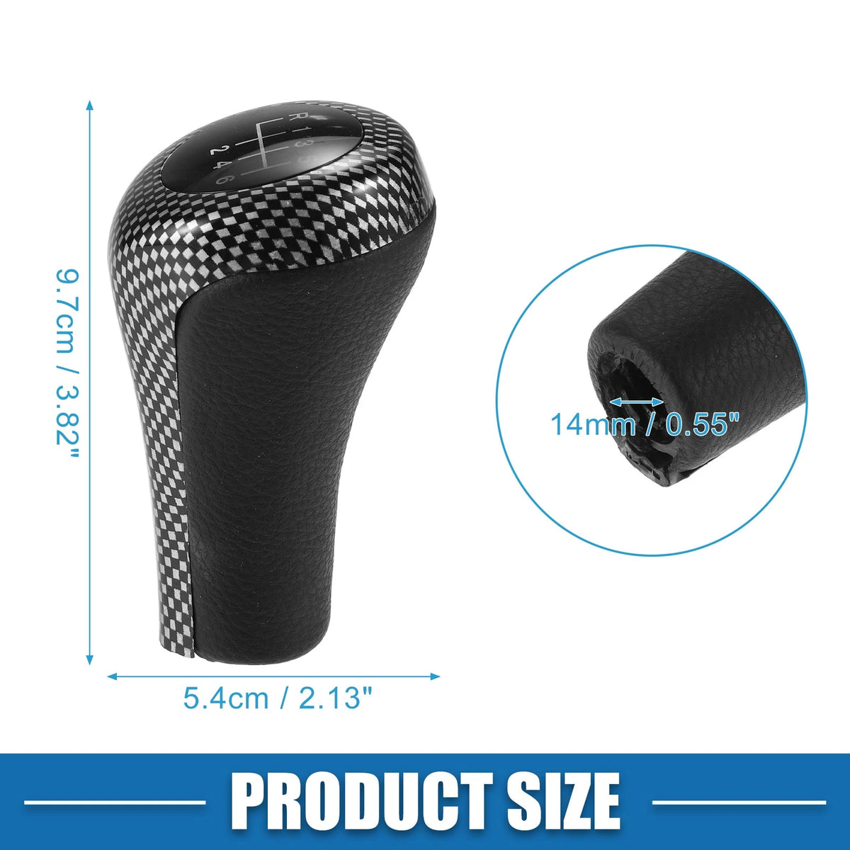 6 Speed Manual Gear Shift Knob for BMW 1 3 5 6 Series (2007-2013)
