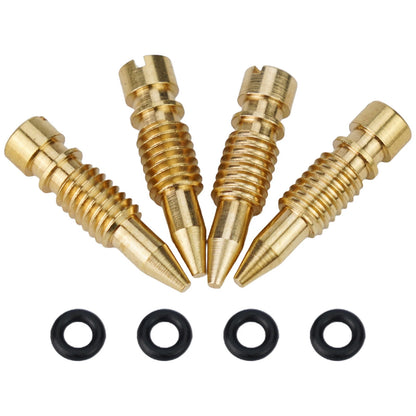 Carburetor Float Bowl Drain Screw Set 4 for CB650/CB750/CB900/CB1100