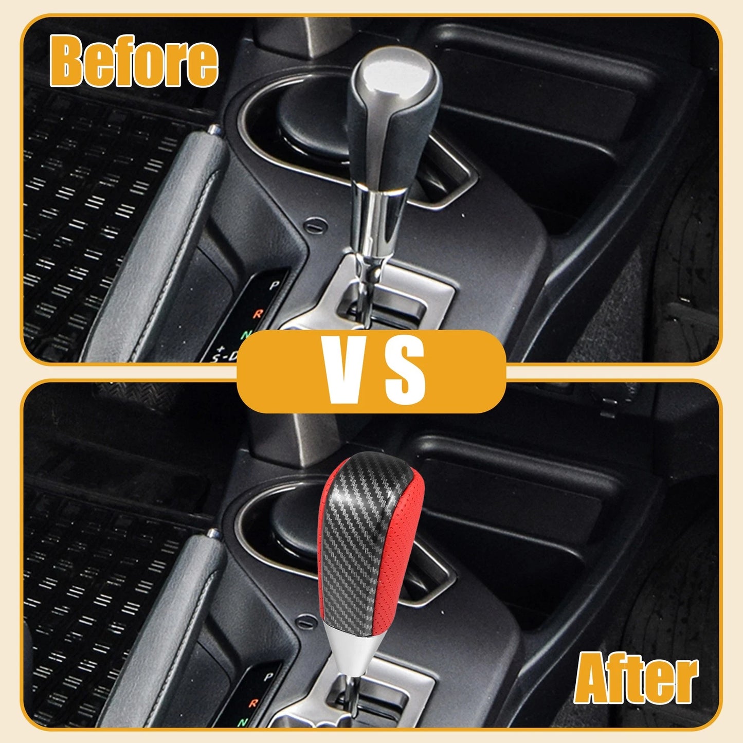 Red Gear Shift Knob for Toyota 4Runner (2003-2022)