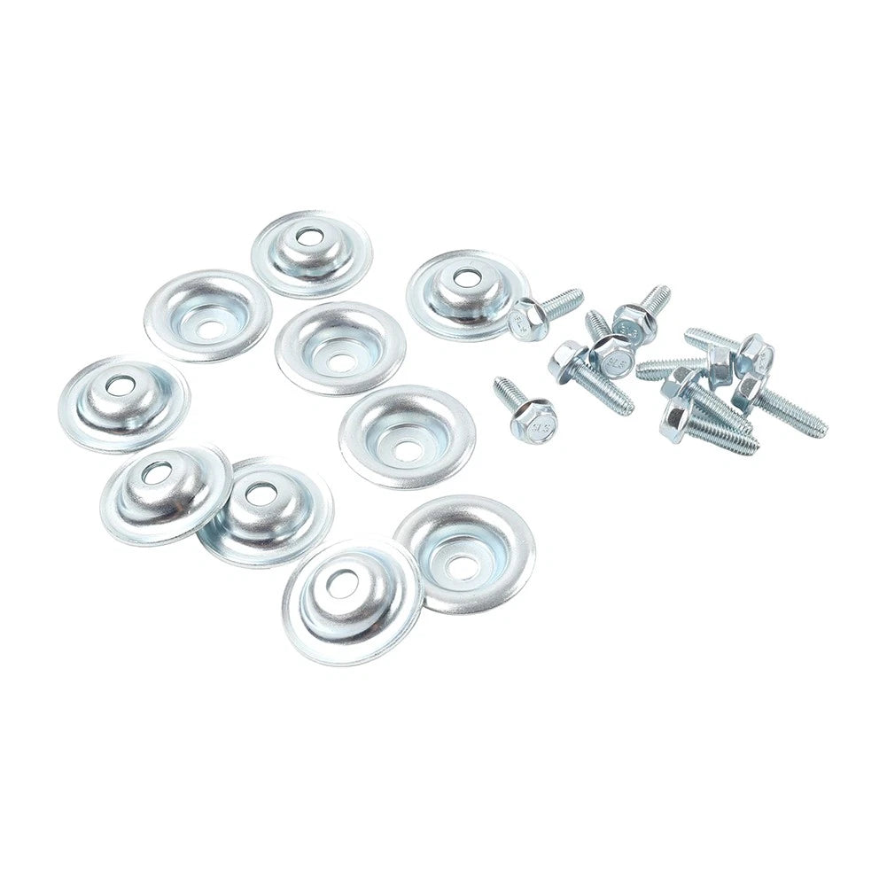 10 Pcs Skid Plate Washers Bolts for Polaris RZR 1000 900 800 570 XP Turbo